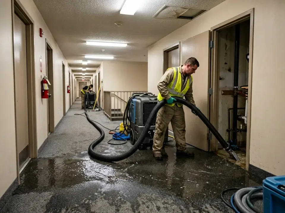 multi-unit-apartment-hallway-f-005 — frequently asked questions, Emergency Burst Pipe Water Extraction & Removal in San Fern…
